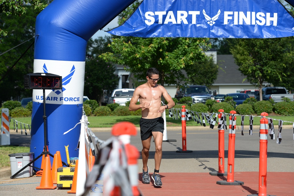 Major win at Columbus AFB triathlon