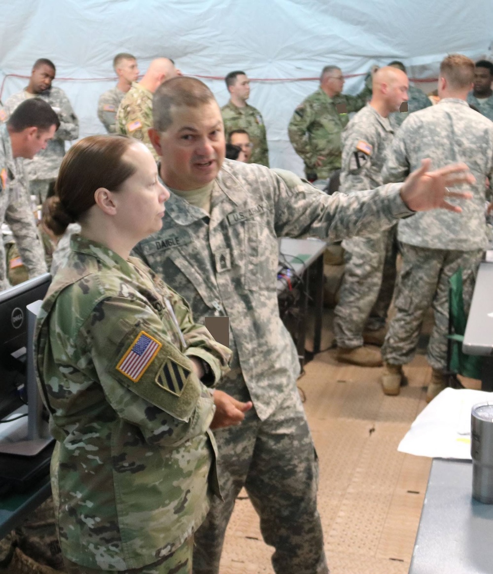 La. Guard’s 256th Infantry participates in warfighter exercise