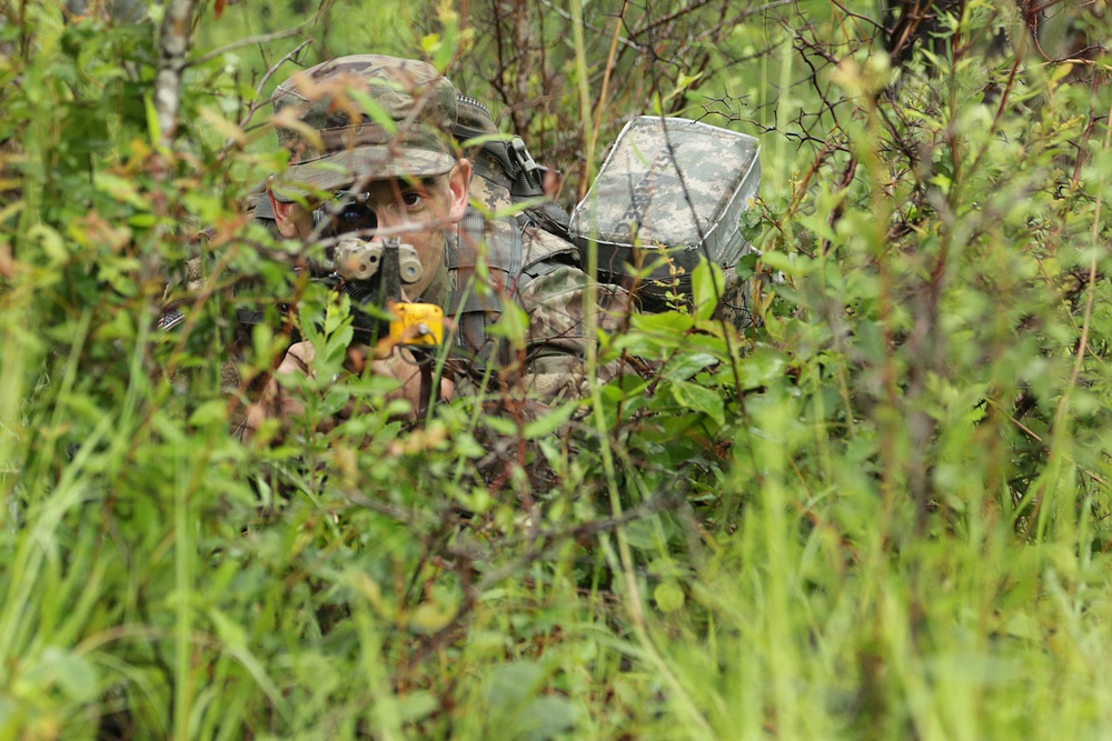 48th Infantry Brigade Combat Team conducts eXportable Combat Training Capability exercise