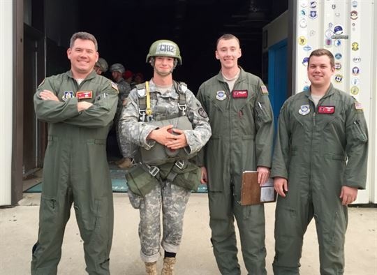 Air Force Reserve Supports Airborne Students