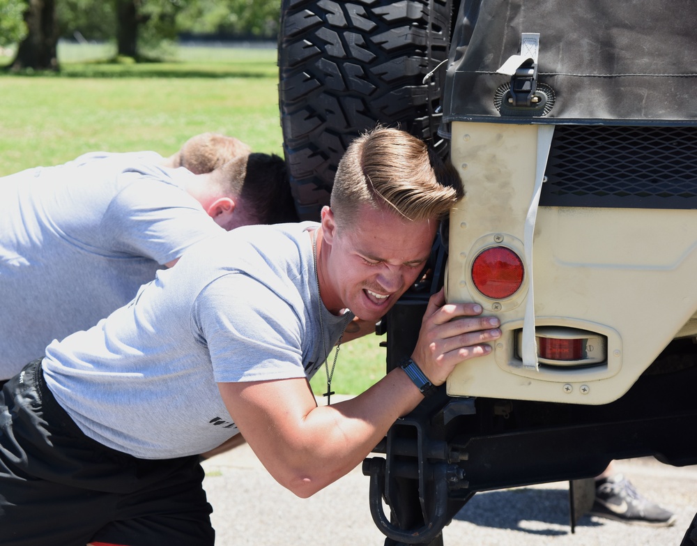 Police Week: obstacle course