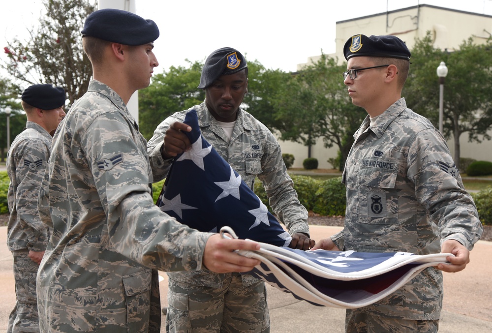 Police Week: retreat ceremony