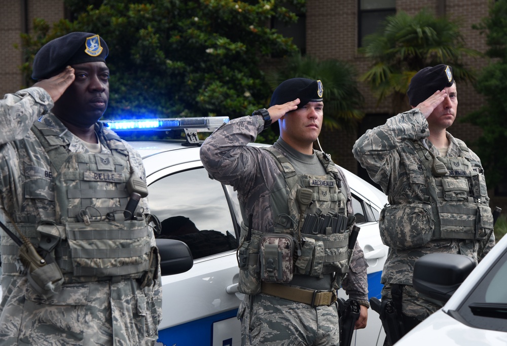 Police Week: retreat ceremony