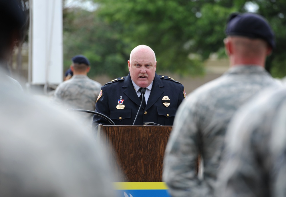 Police Week: retreat ceremony