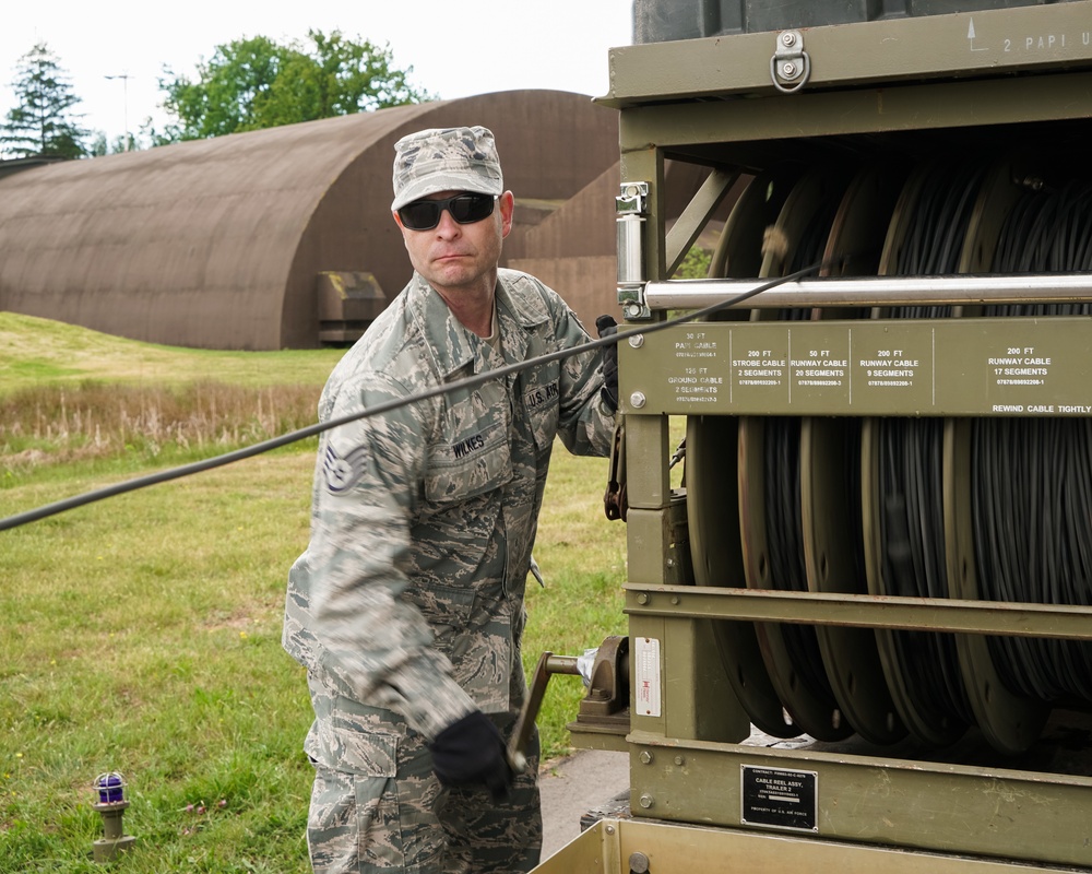 116th ACW civil engineers train at USAFE Silver Flag 2017, Ramstein Air Base