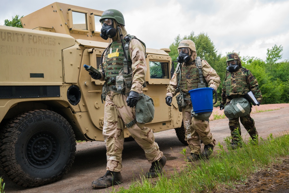 116th ACW civil engineers train at USAFE Silver Flag 2017, Ramstein Air Base