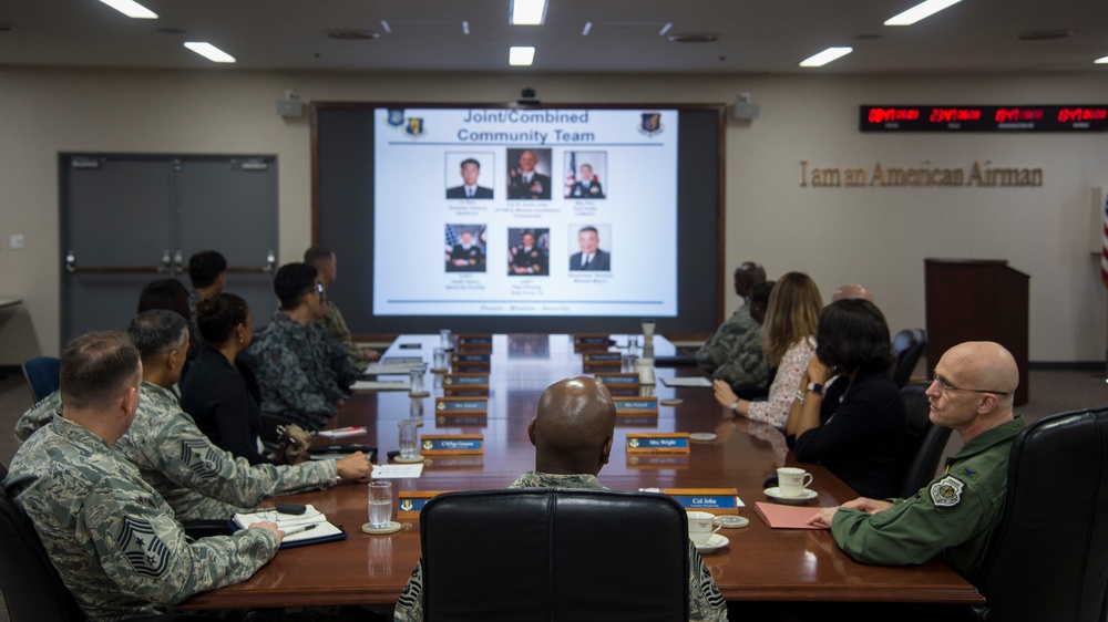 CMSAF learns about Misawa's mission