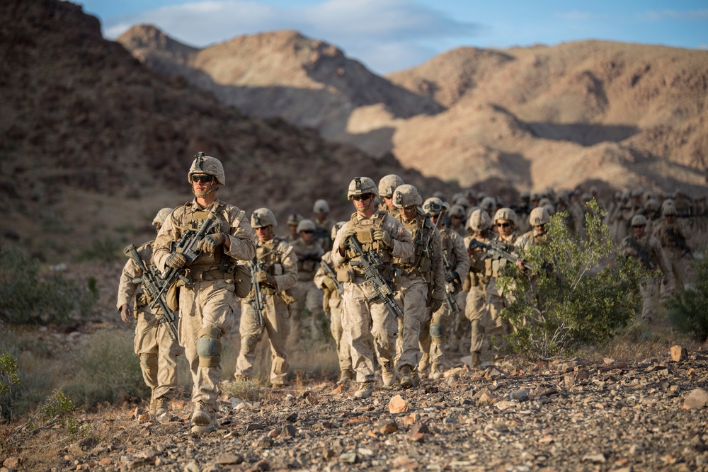 1/8 Alpha assaults desert stronghold