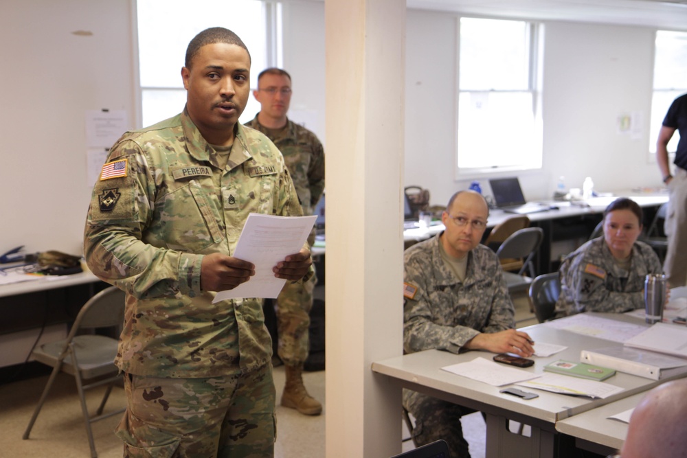 213th RSG conducts decision making training