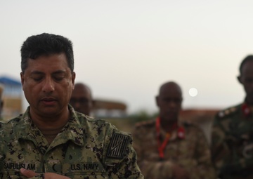 AFRICOM Imam leads first combined Iftar with U.S., SNA leaders