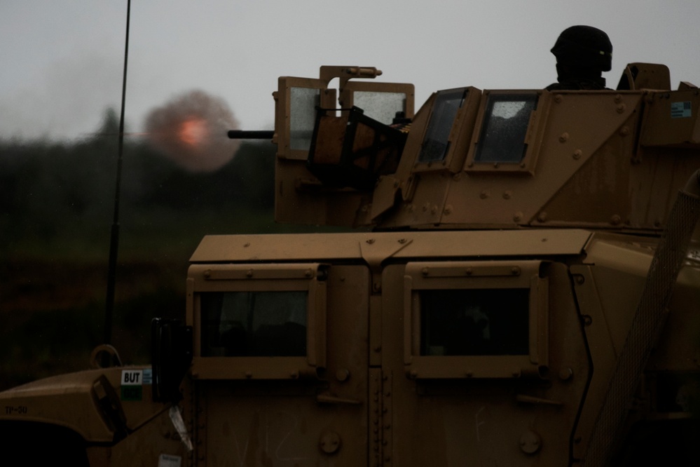 Marines conducted combined-arms live fire exercise during Saber Strike 17