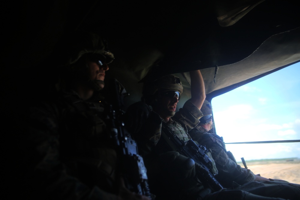 Saber Strike 17: Marines participated in the combined-arms live fire exercise