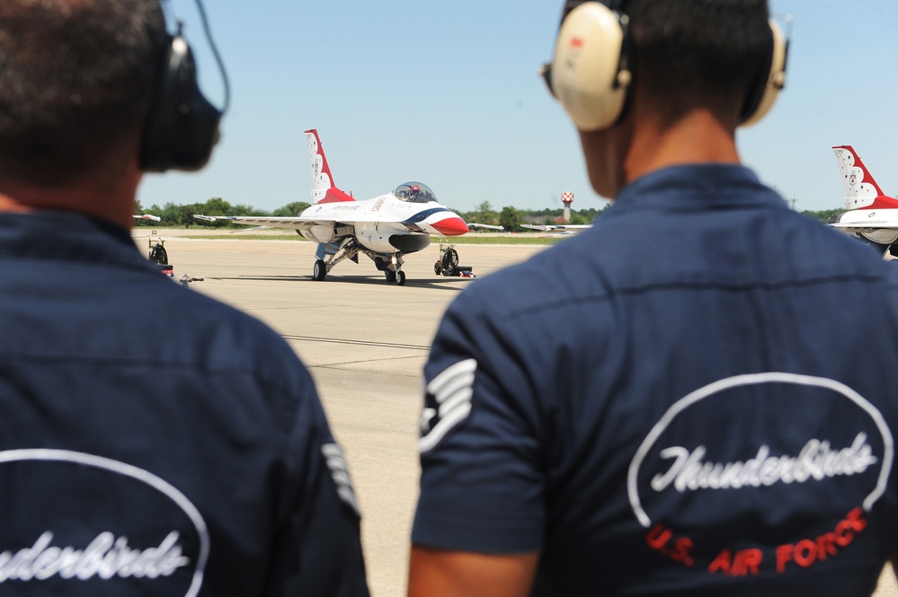 Scott Air Force Base Centennial air show 2017