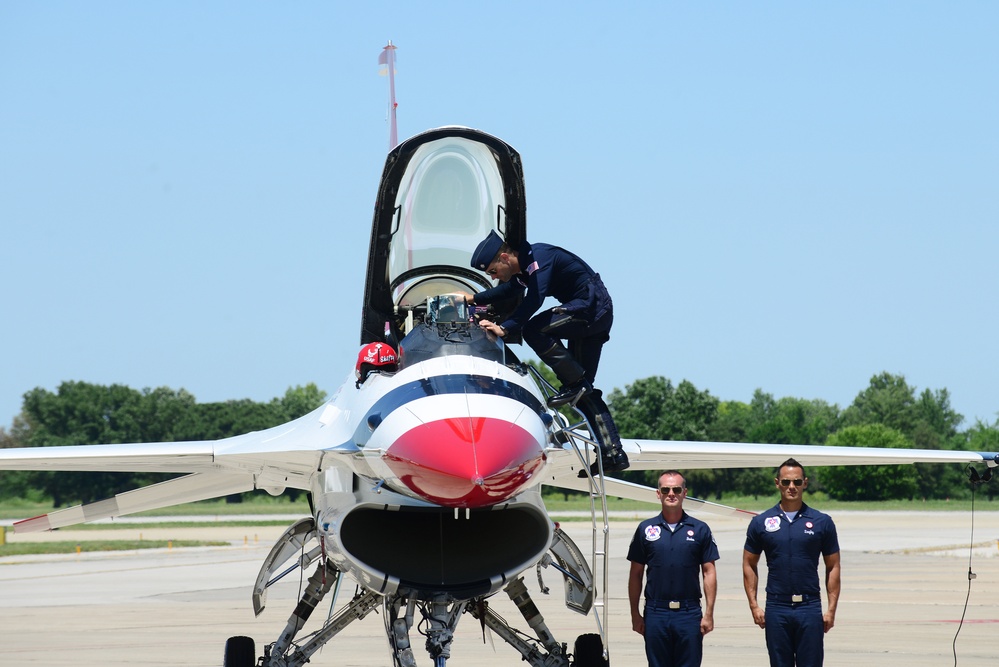 Scott Air Force Base Centennial air show 2017
