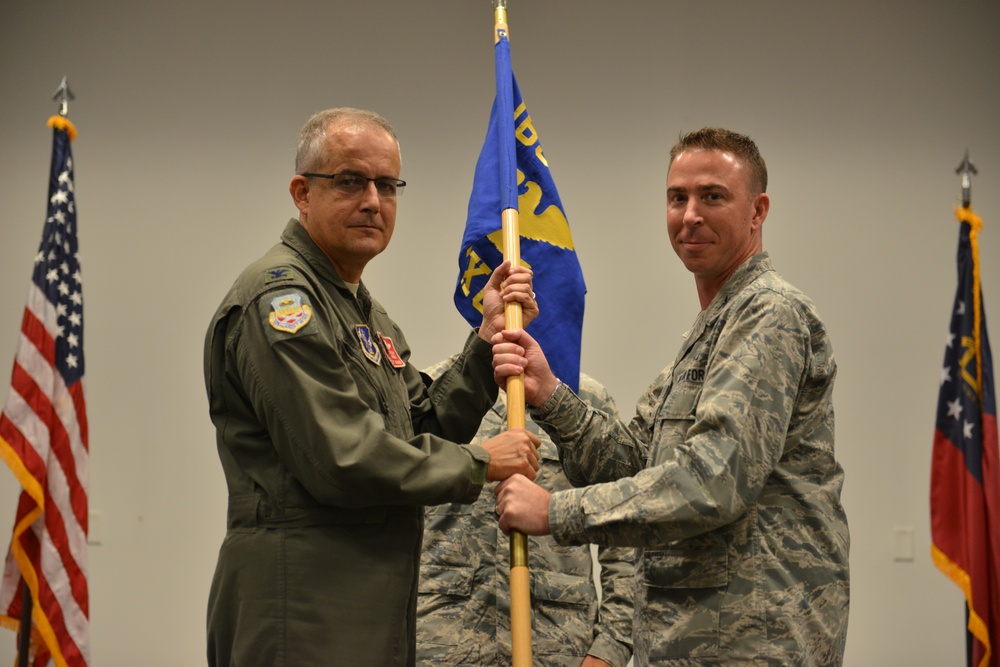165th AW Maintenance Group Change of Command