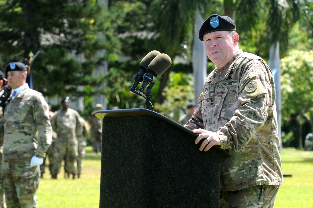Ceremony celebrates O’Neil’s time at USARPAC