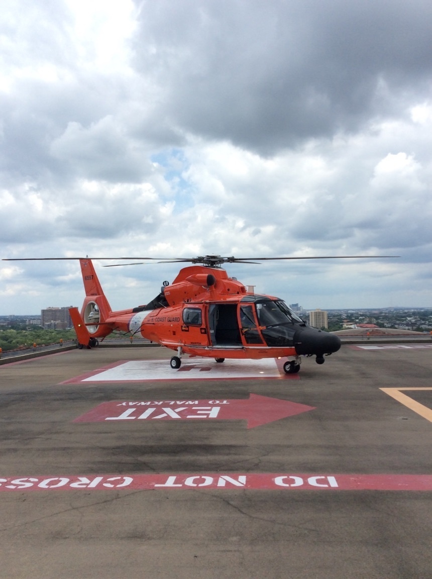 Coast Guard medevacs man who fell from railroad bridge