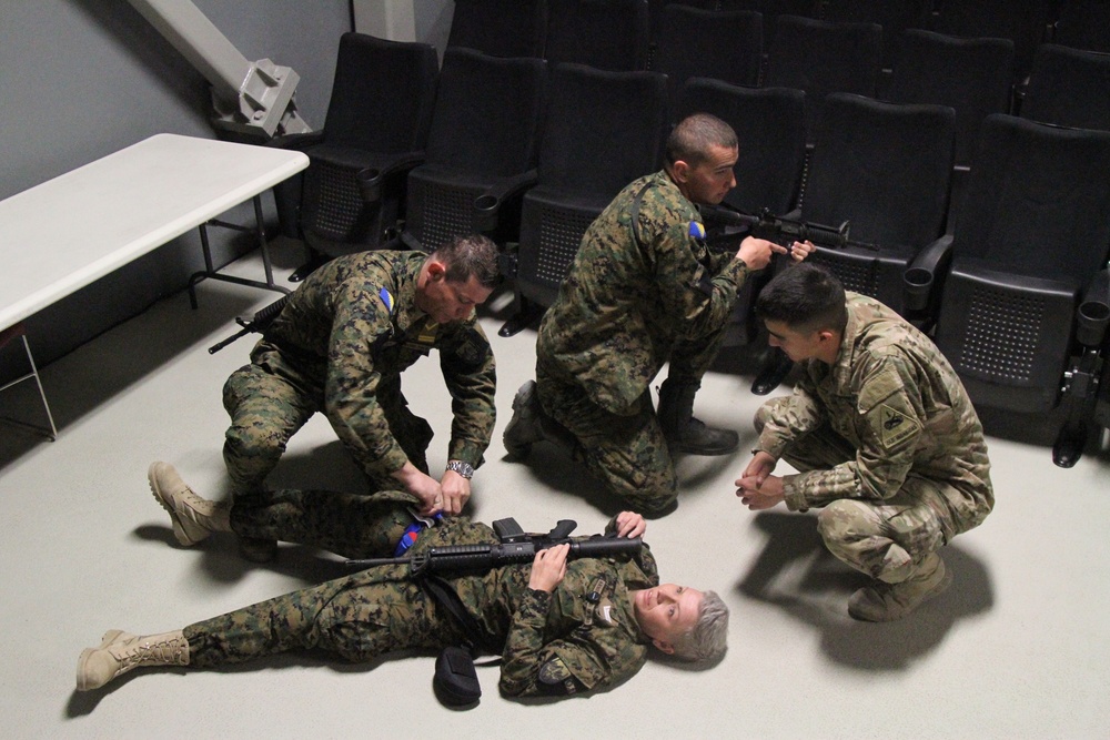 U.S. and Bosnian soldiers partner to save lives