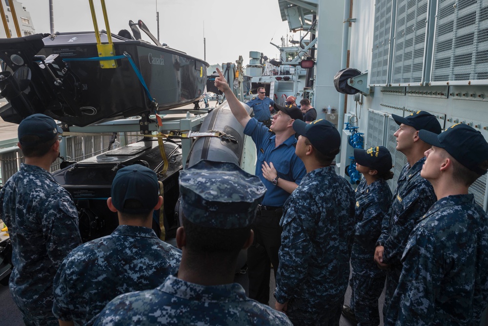 USS Green Bay visits H.M.C.S. Ottawa