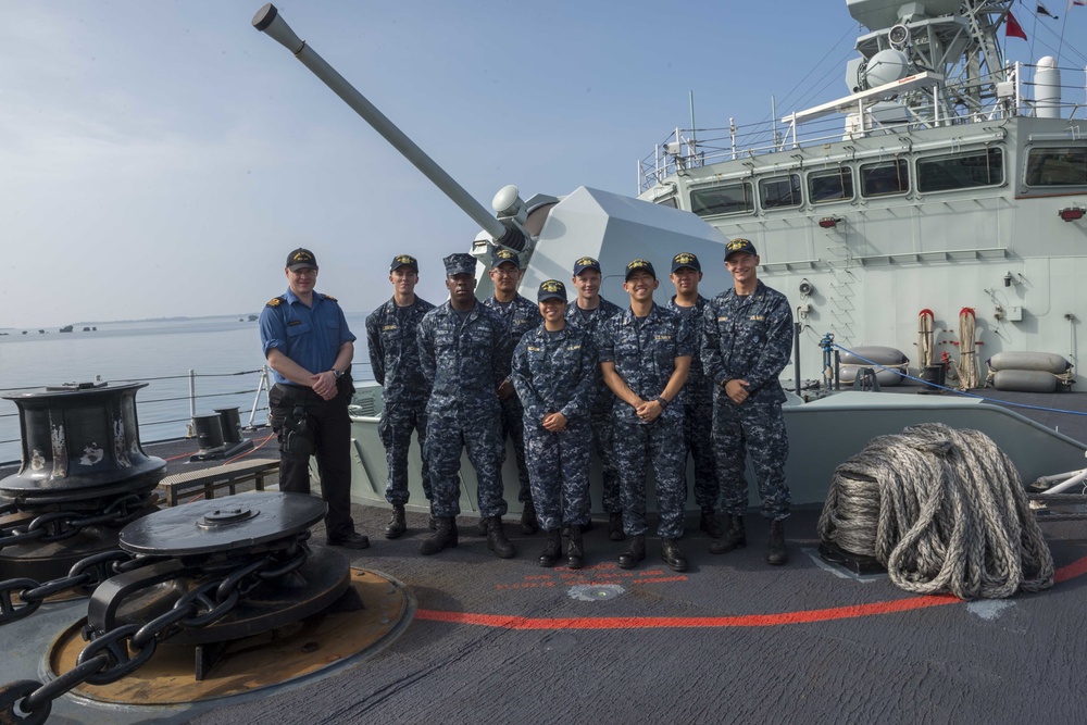 USS Green Bay visits H.M.C.S. Ottawa