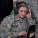 Soldier Monitors Radio