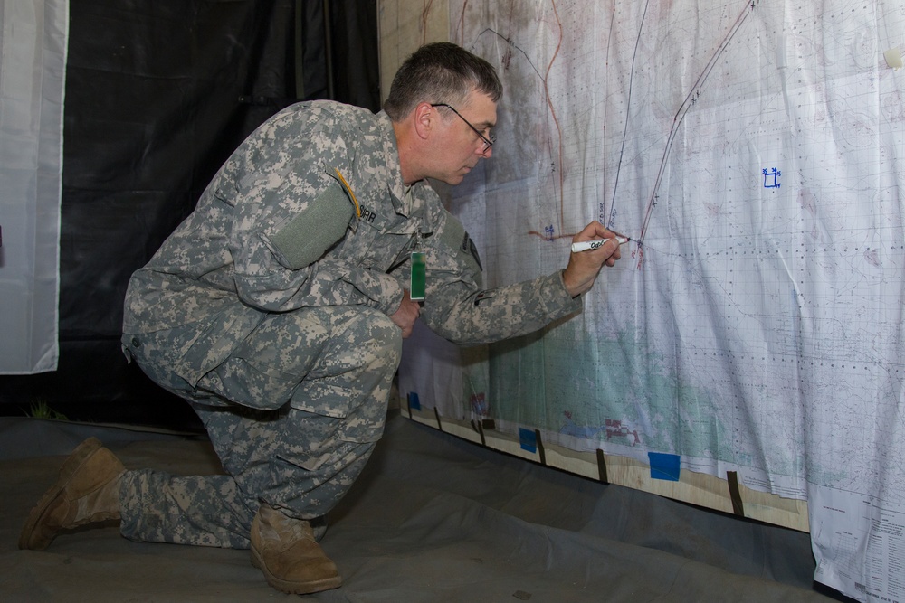 Soldier Defines Map