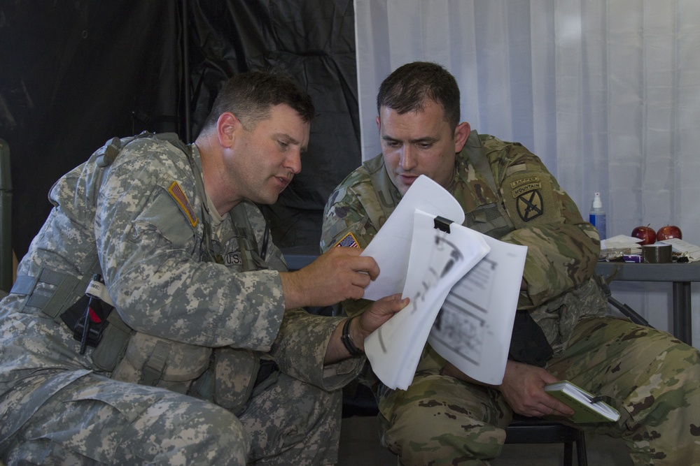 Soldiers Review Operations