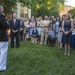 CMC Hosts SECNAV for an Evening Parade