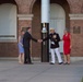 CMC Hosts SECNAV for an Evening Parade