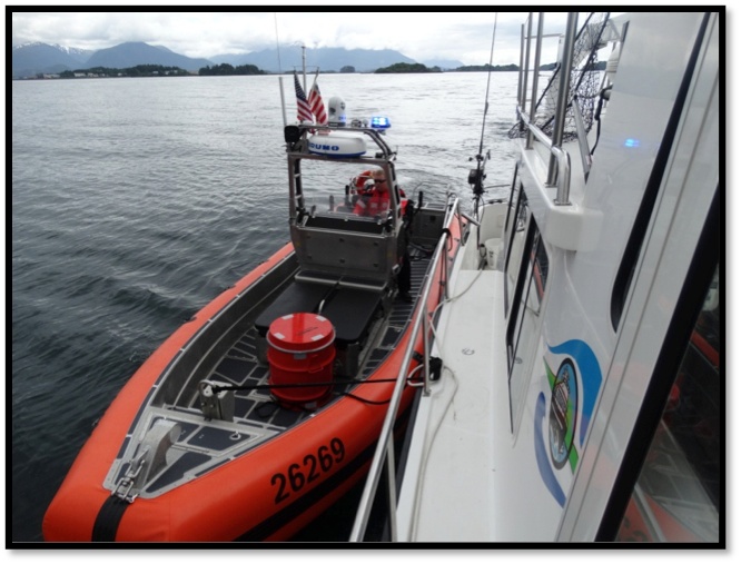 Coast Guard, Alaska State Troopers rescue 4 after tug runs aground near Sitka, Alaska