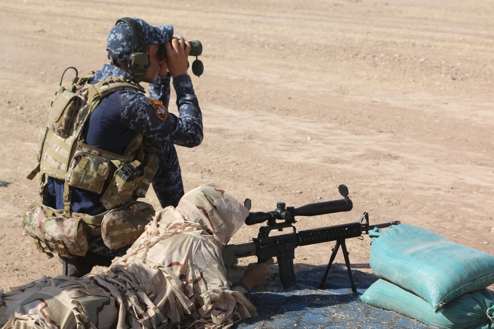 Iraqi Federal Police host sniper training course