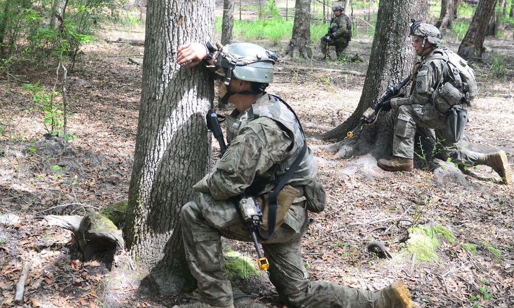 48th IBCT Soldiers train at Fort Stewart Urban Assault Course