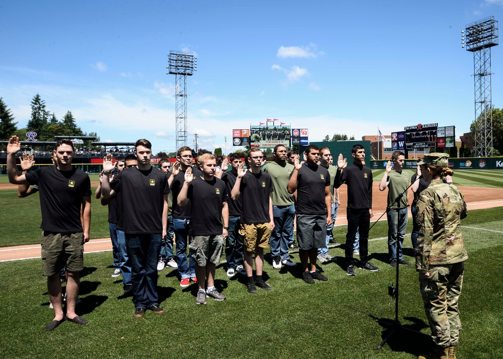 DVIDS - News - Tacoma Rainiers Salute to Armed Forces Day 2017