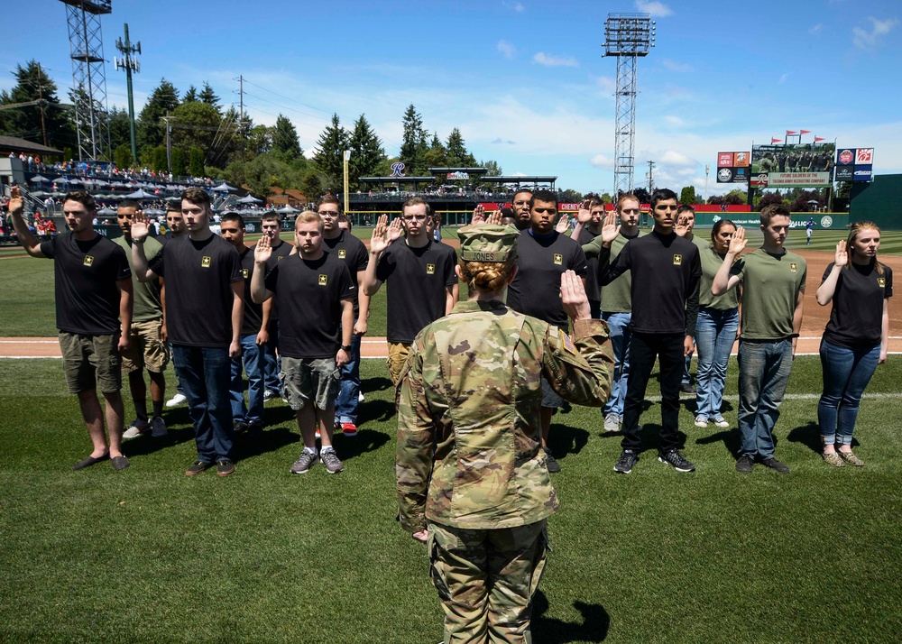 DVIDS - Images - Rainiers Salute Armed Forces [Image 2 of 4]
