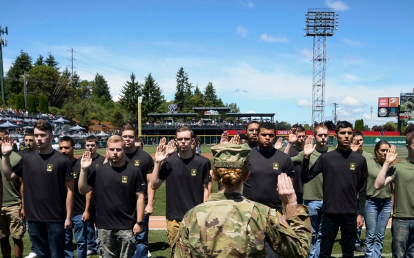 Tacoma Rainiers Salute to Armed Forces Day 2017