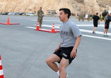 U.S., Canadian military personnel earn German Armed Forces Proficiency Badge in Jordan