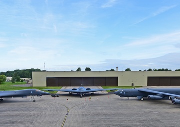 Historic first for Air Force strategic bombers