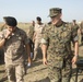 SPMAGTF-CR-AF CO welcomes SEADA CO to Marine Corps Static Display