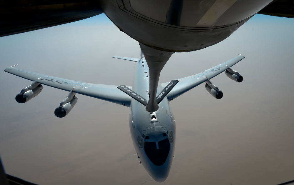 KC-135s refuel the OIR fight