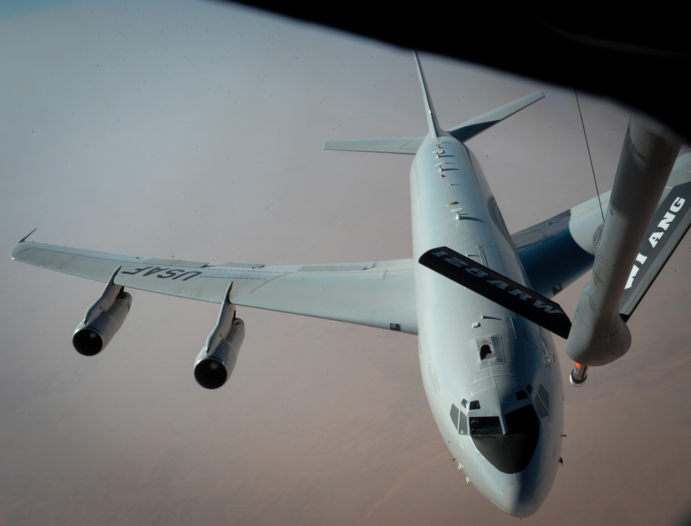 KC-135s refuel the OIR fight