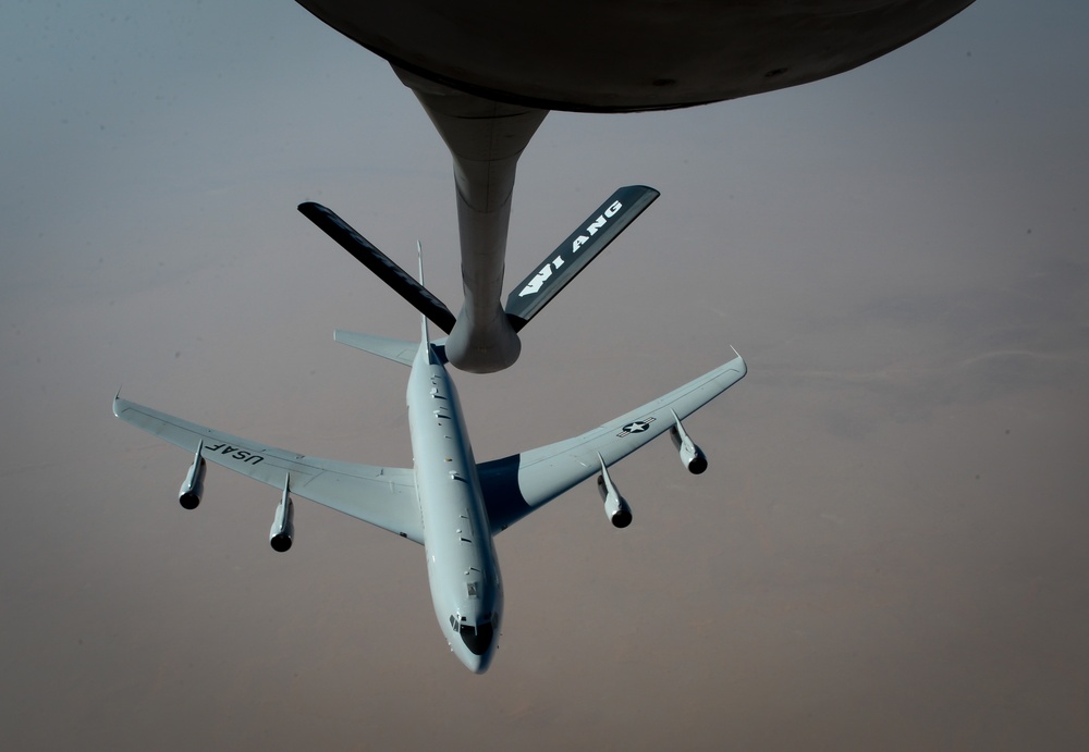 KC-135s refuel the OIR fight