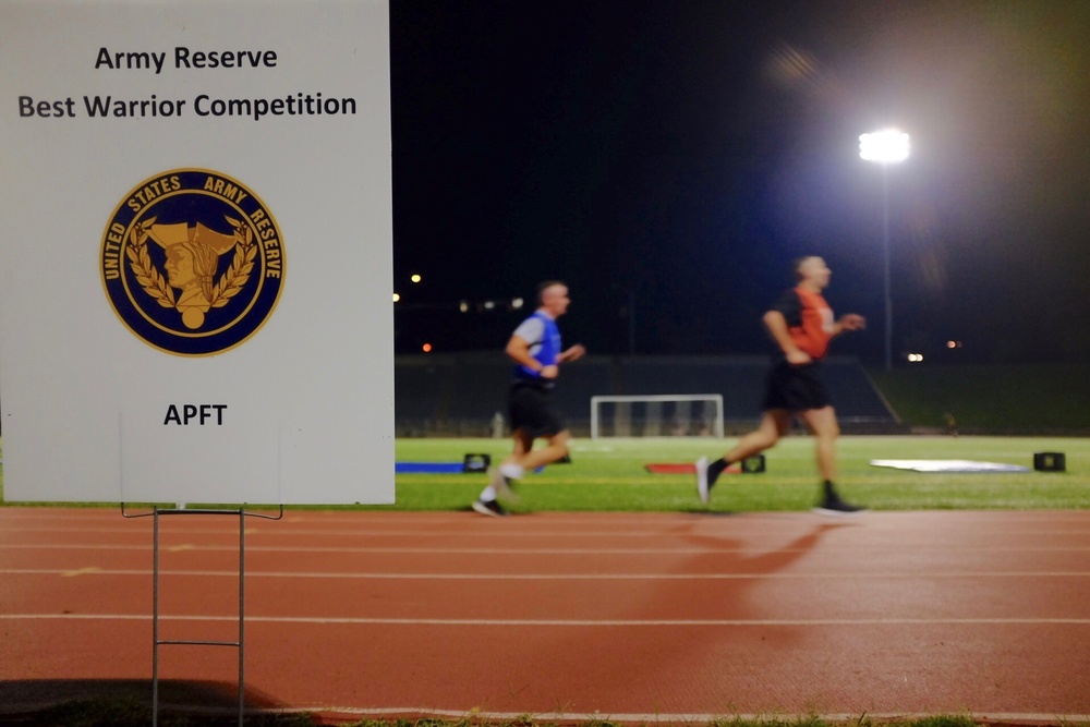 2017 U.S. Army Reserve Best Warrior-APFT