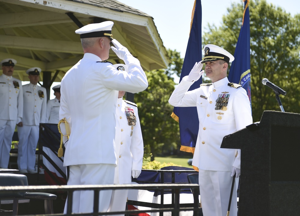 NIOC Maryland holds Change of Command, Becomes CWG-6