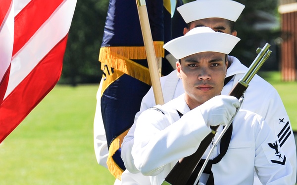 NIOC Maryland holds Change of Command, Becomes CWG-6