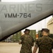 SPMAGTF-CR-AF Marines Welcome MARFORRES Commanding General