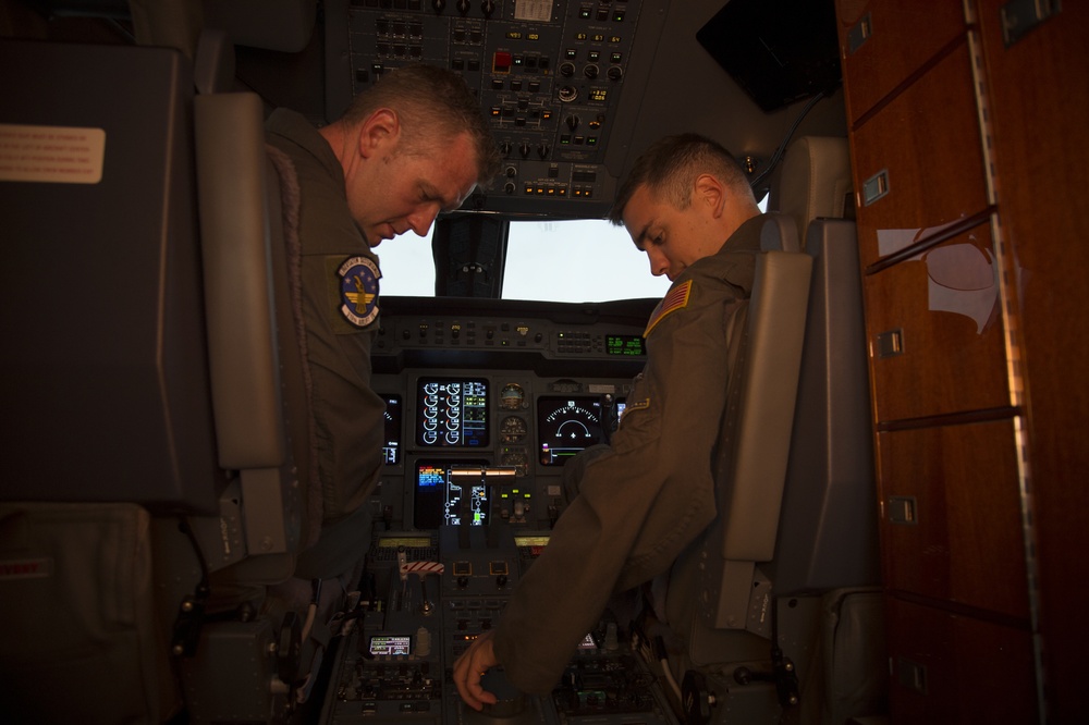 Flight engineers keep aircraft mission ready for global mission