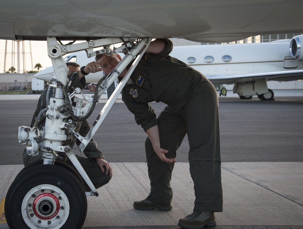 Flight engineers keep aircraft mission ready for global mission