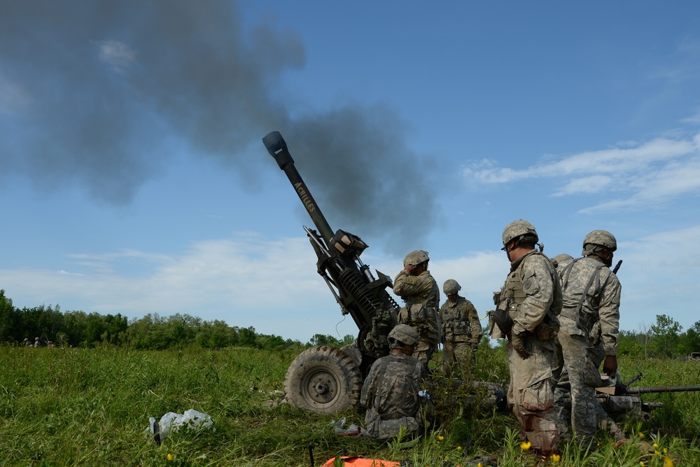 U.S. Army National Guard 1-258 Field Artillery Annual Training