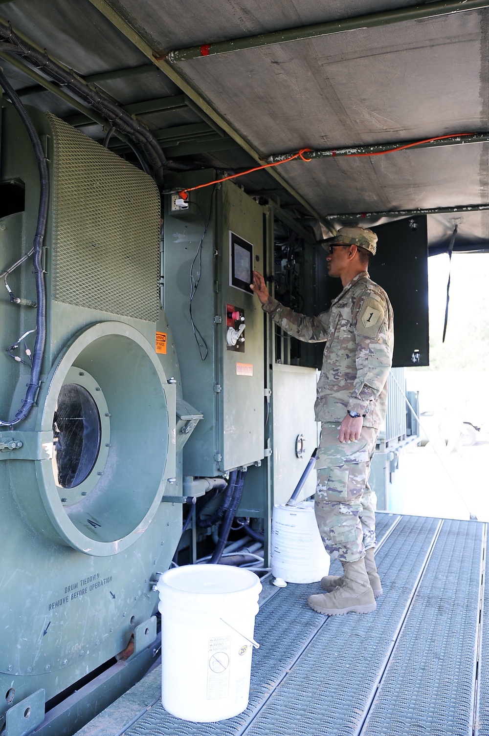 526th Quartermaster Composition Supply Company support Exercise Saber Strike