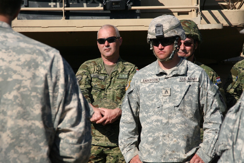 Minnesota National Guard works with Croatian State Partners during Exercise Saber Strike 17